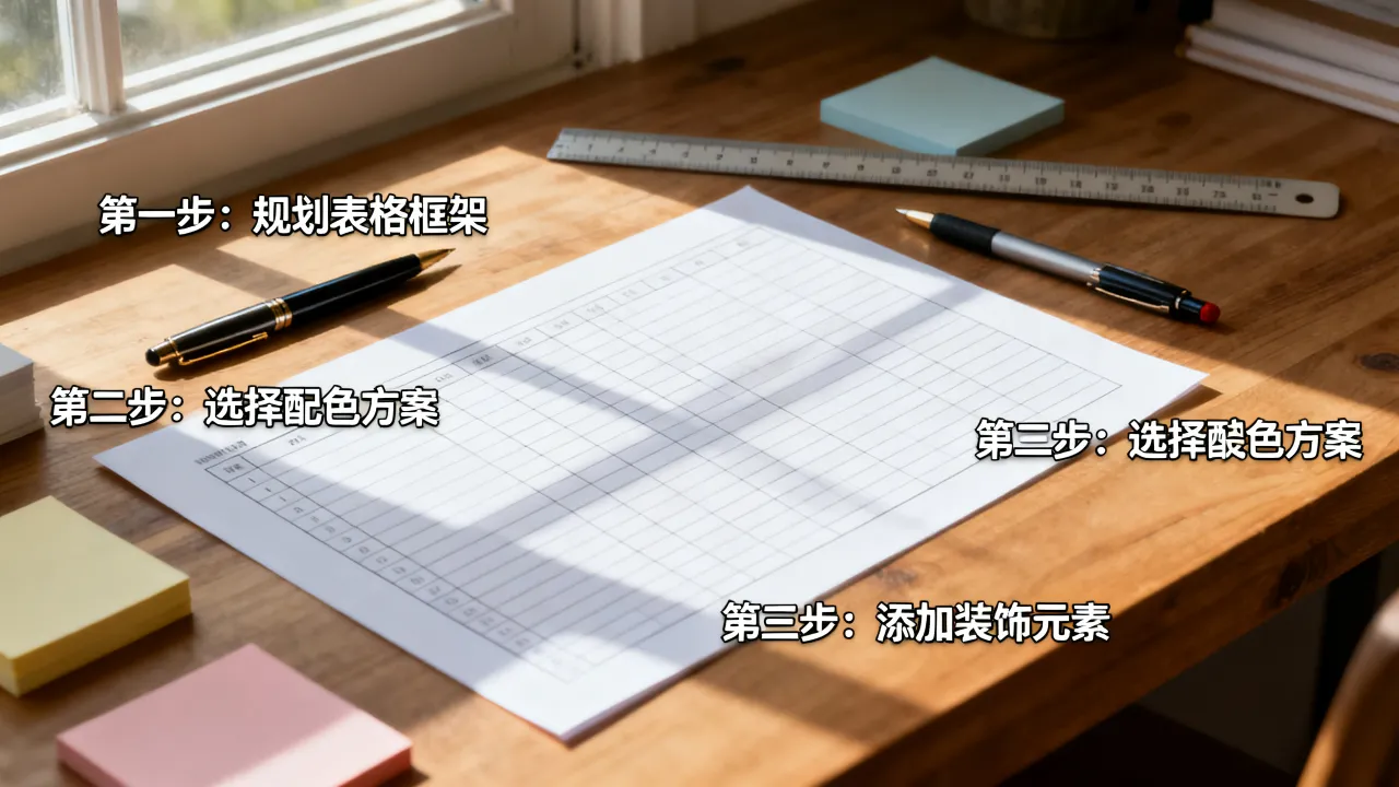 创意表格怎么写才好看?简单步骤轻松搞定-图1 创意表格怎么写才好看?简单步骤轻松搞定-图1