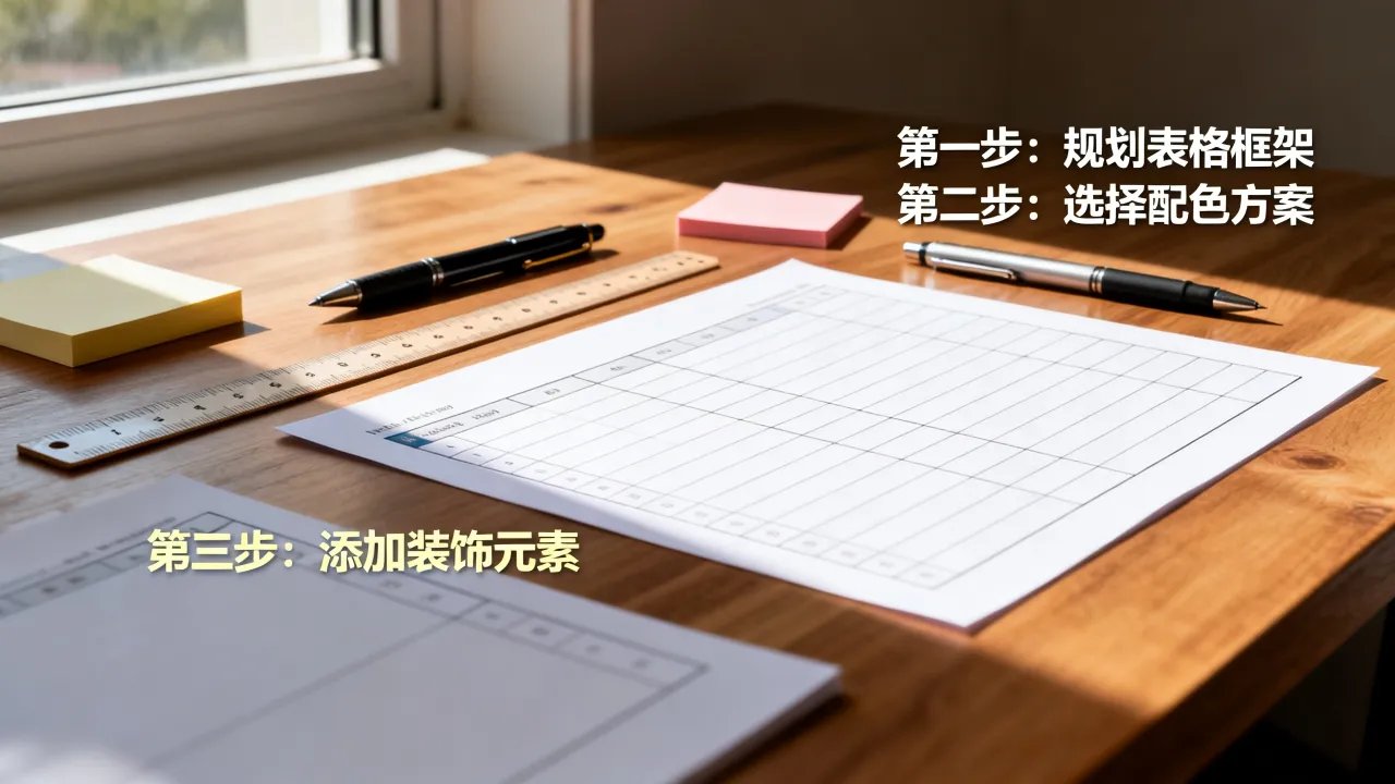 创意表格怎么写才好看?简单步骤轻松搞定-图2 创意表格怎么写才好看?简单步骤轻松搞定-图2