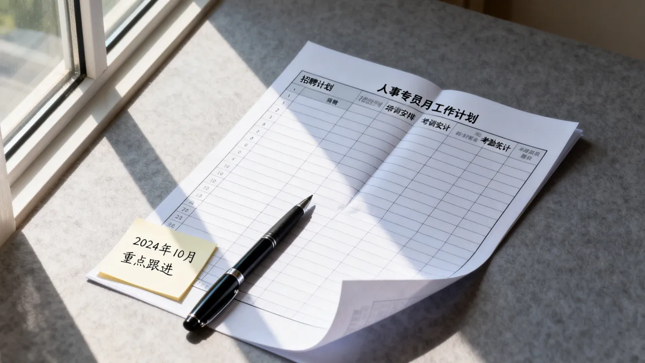 人事专员月工作计划表怎么写?月度工作安排模板-图3 人事专员月工作计划表怎么写?月度工作安排模板-图3