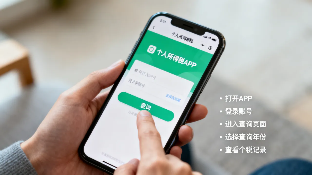 如何查询个税记录？个人所得税APP怎么查询个税记录？-图1