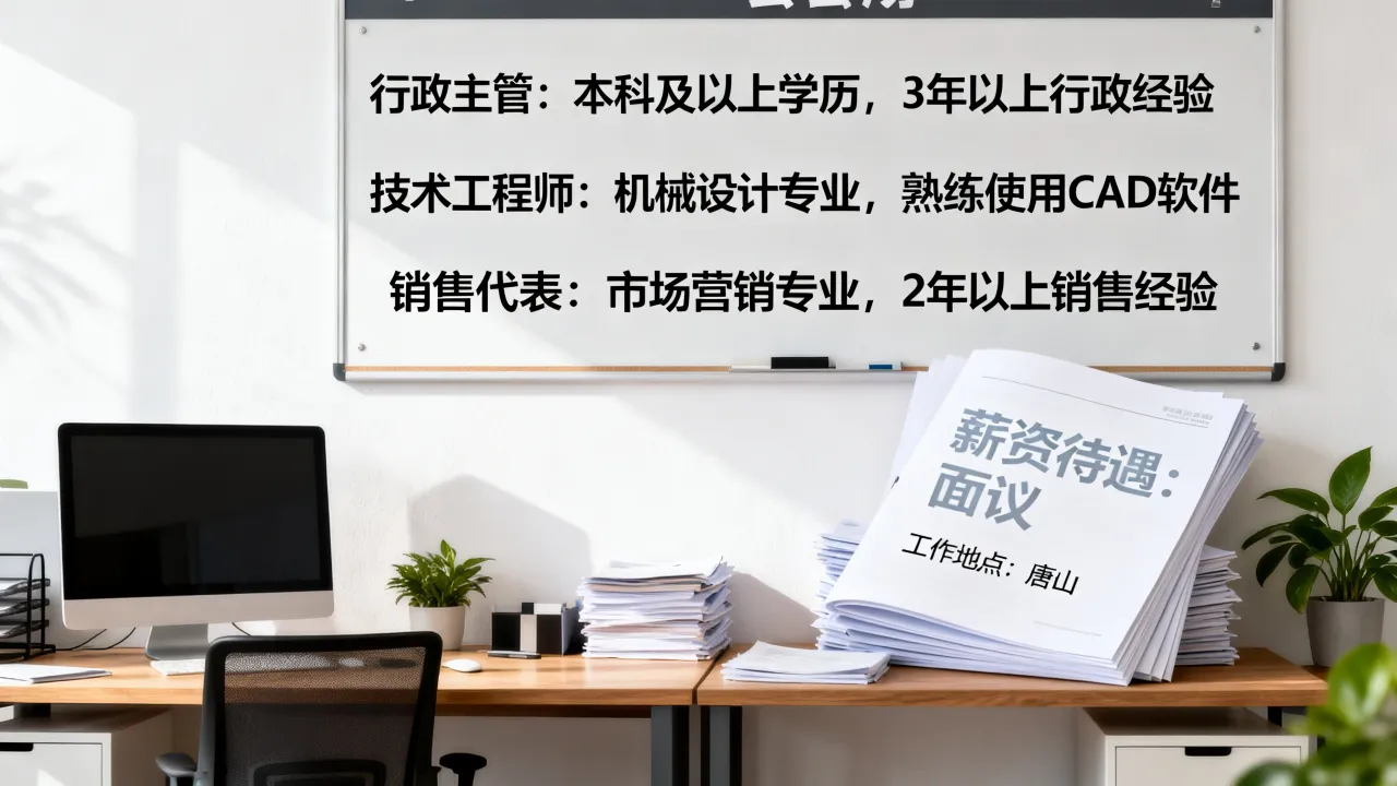 唐山境界实业有限公司招聘哪些岗位?唐山境界实业招聘条件是什么-图1 唐山境界实业有限公司招聘哪些岗位?唐山境界实业招聘条件是什么-图1