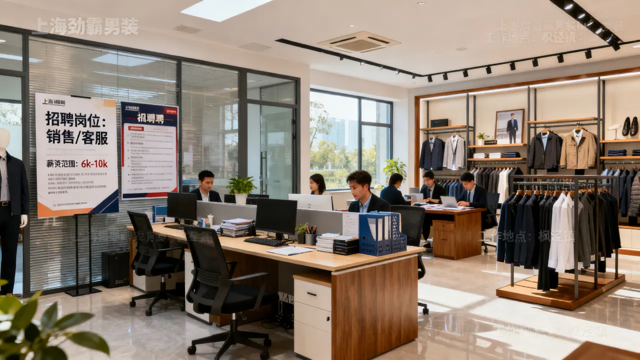 上海劲霸男装枫泾招聘靠谱吗?薪资待遇怎么样-图1 上海劲霸男装枫泾招聘靠谱吗?薪资待遇怎么样-图1