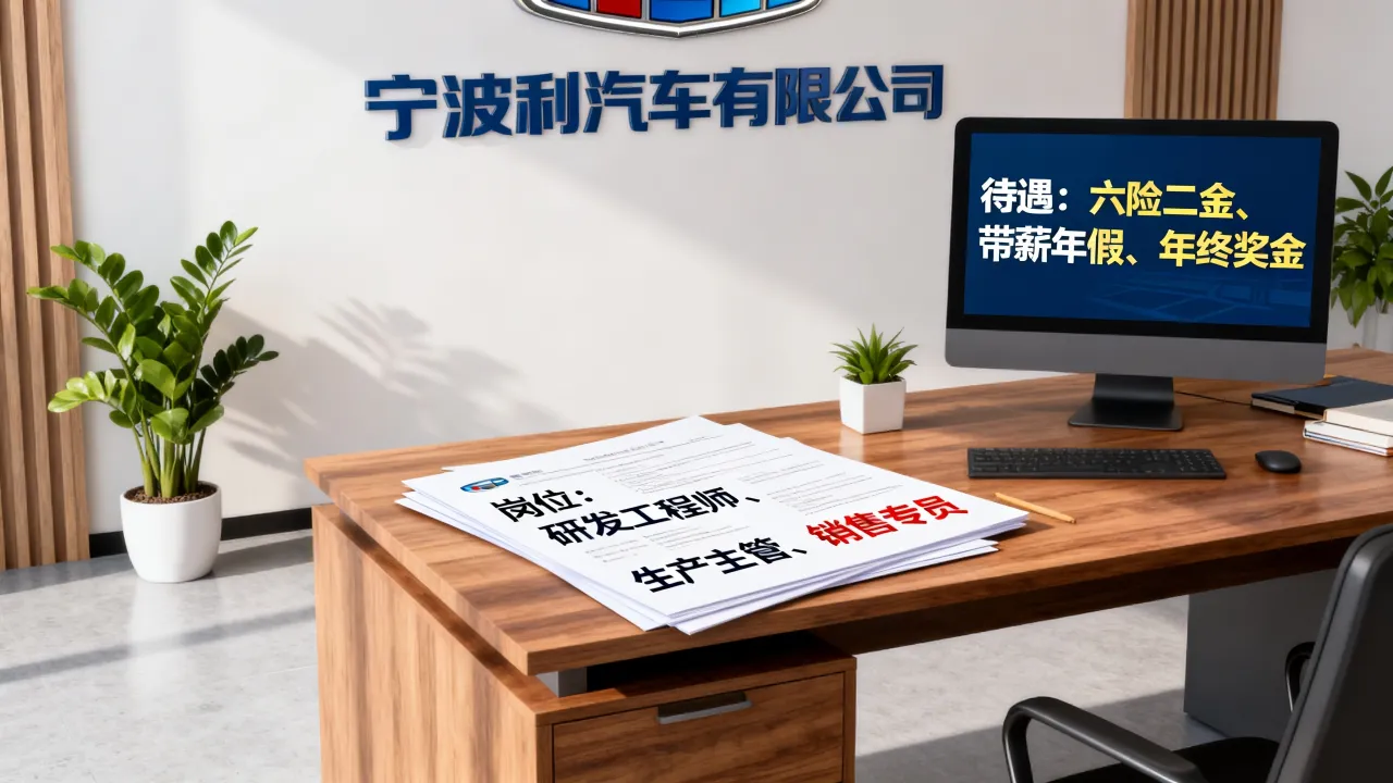 宁波吉利汽车有限公司招聘有哪些岗位,待遇怎么样?-图2 宁波吉利汽车有限公司招聘有哪些岗位,待遇怎么样?-图2