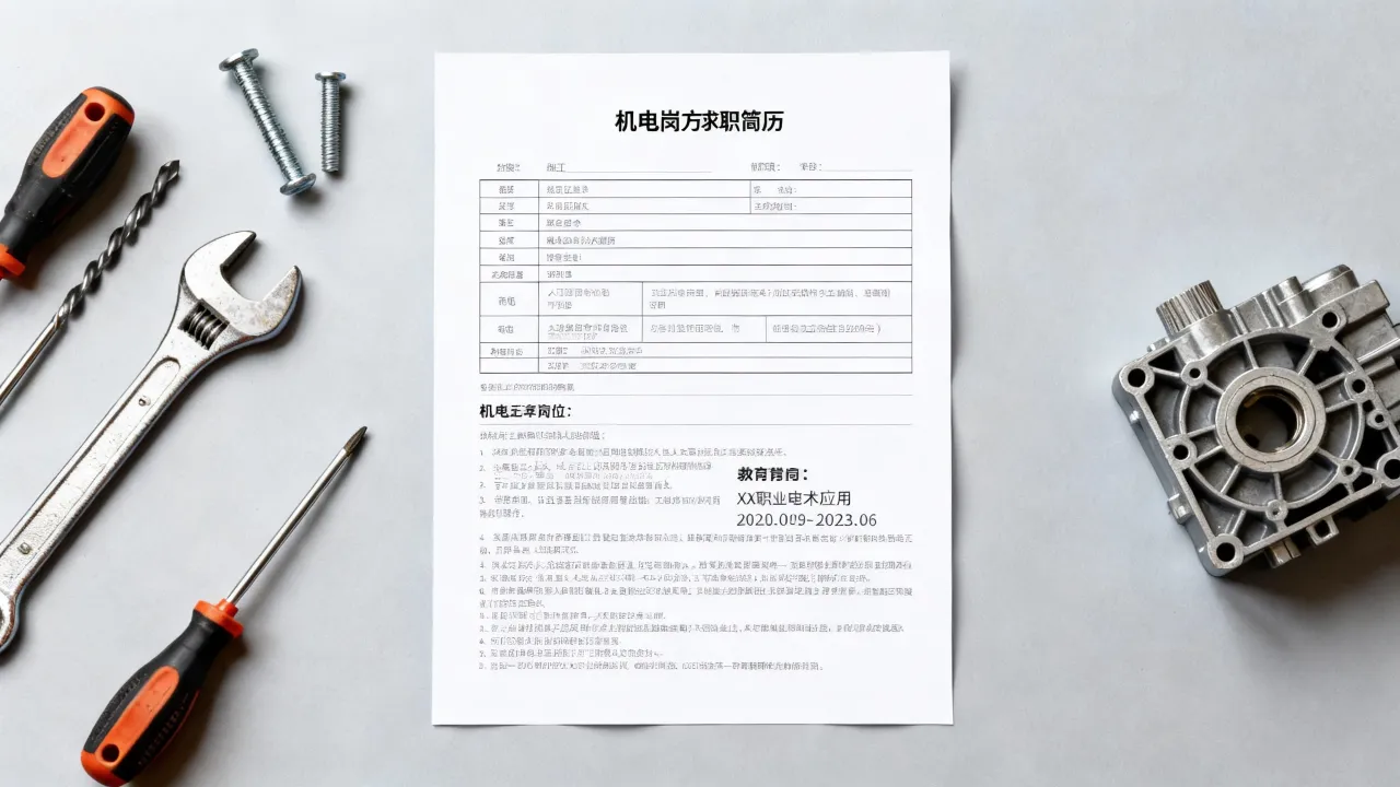 普工简历怎么写才能吸引工厂HR？没有经验该怎么填
