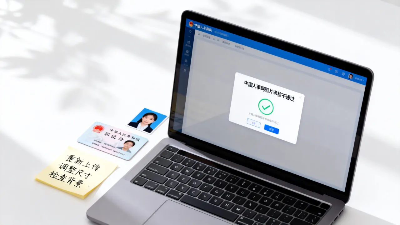 中国人事网照片审核不通过怎么办？如何解决-图2