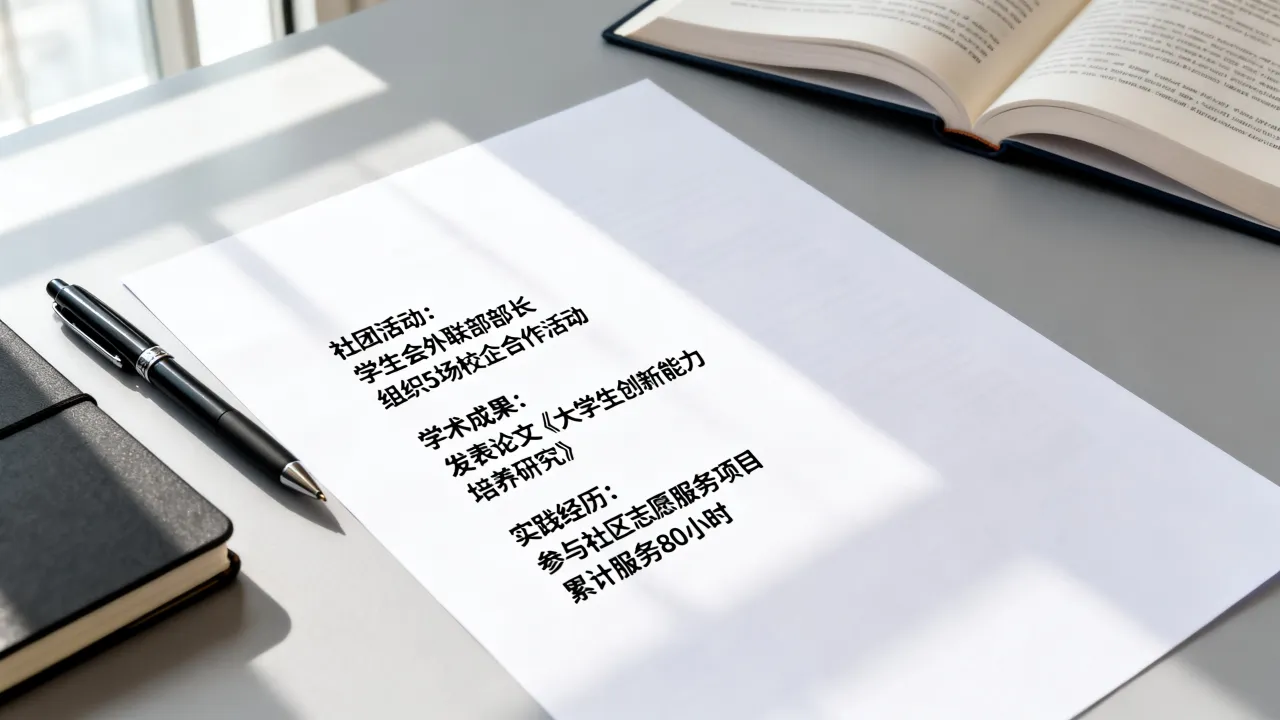 简历在校情况怎么写，在校经历怎么写进简历？
