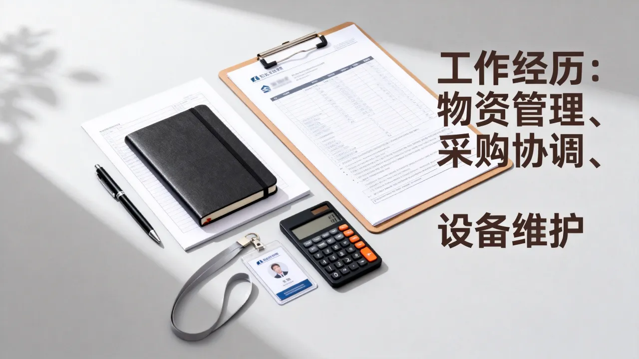 后勤的简历怎么写,后勤人员简历工作经历怎么写-图1 后勤的简历怎么写,后勤人员简历工作经历怎么写-图1