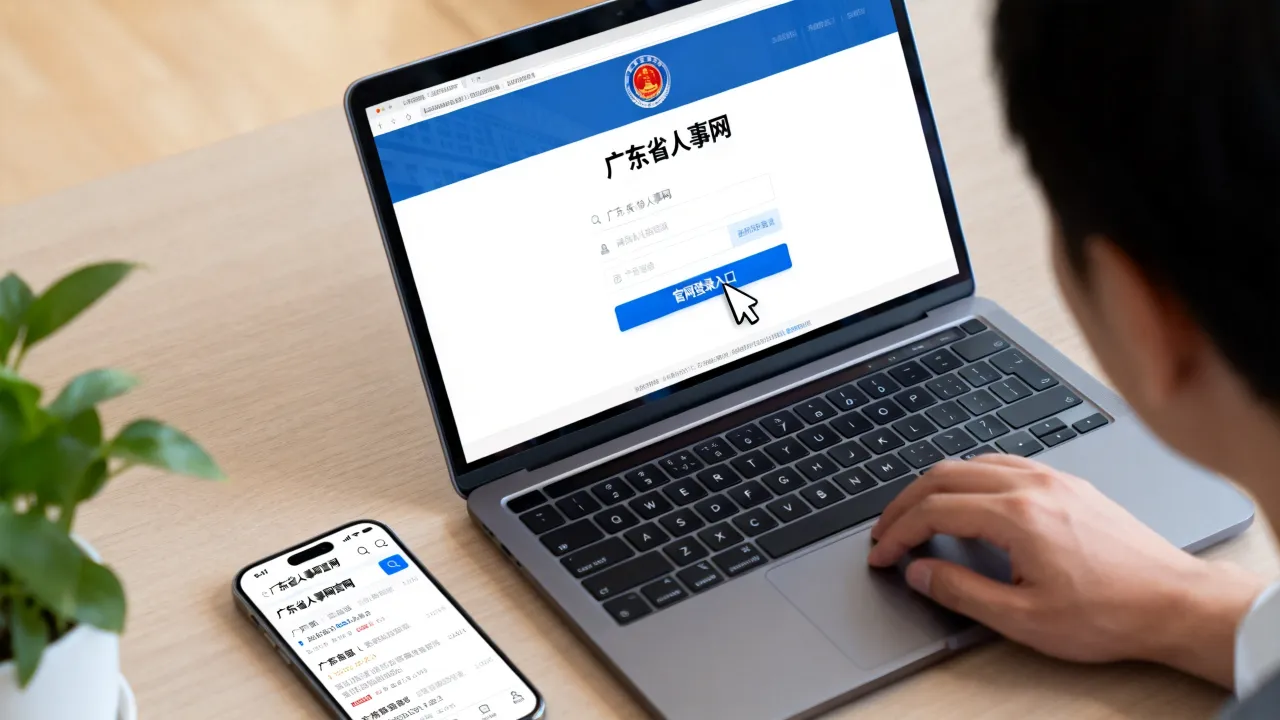 广东省人事网官网登录入口在哪,怎么快速找到官网?-图2 广东省人事网官网登录入口在哪,怎么快速找到官网?-图2