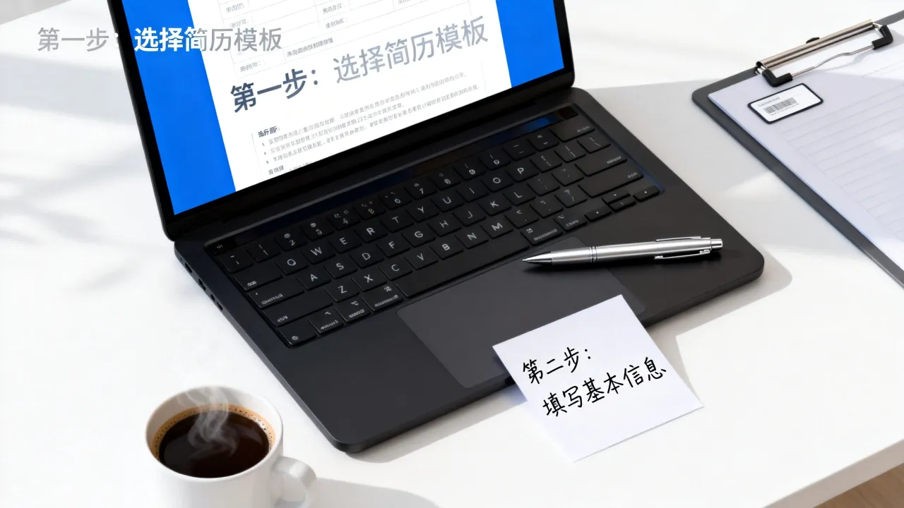 用电脑怎么制作简历?在电脑上制作电子简历的详细步骤-图2 用电脑怎么制作简历?在电脑上制作电子简历的详细步骤-图2