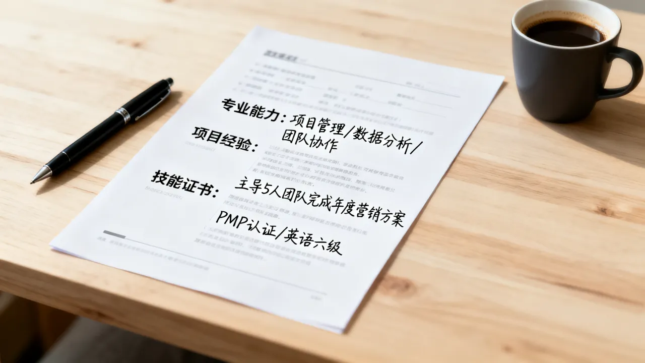 简历专业能力怎么写,简历专业能力如何描述更受招聘方青睐-图1 简历专业能力怎么写,简历专业能力如何描述更受招聘方青睐-图1