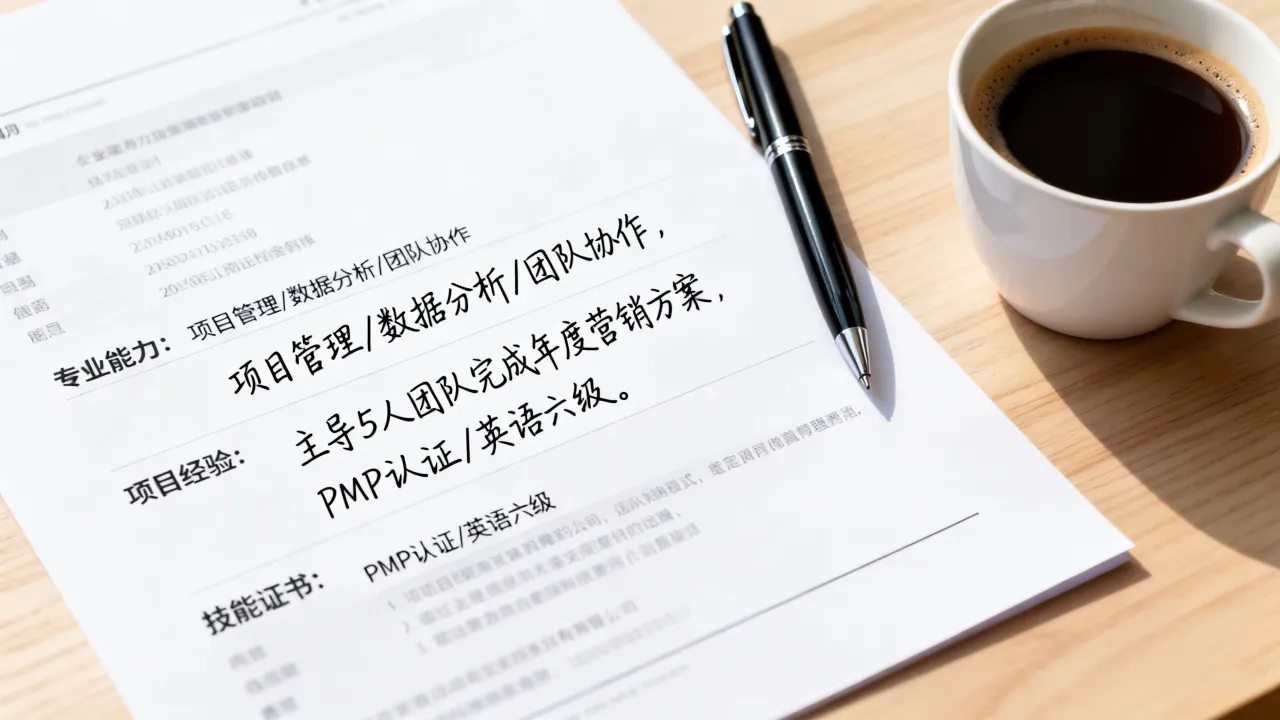 简历专业能力怎么写,简历专业能力如何描述更受招聘方青睐-图2 简历专业能力怎么写,简历专业能力如何描述更受招聘方青睐-图2