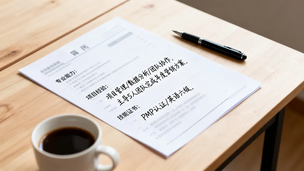 简历专业能力怎么写,简历专业能力如何描述更受招聘方青睐-图3 简历专业能力怎么写,简历专业能力如何描述更受招聘方青睐-图3