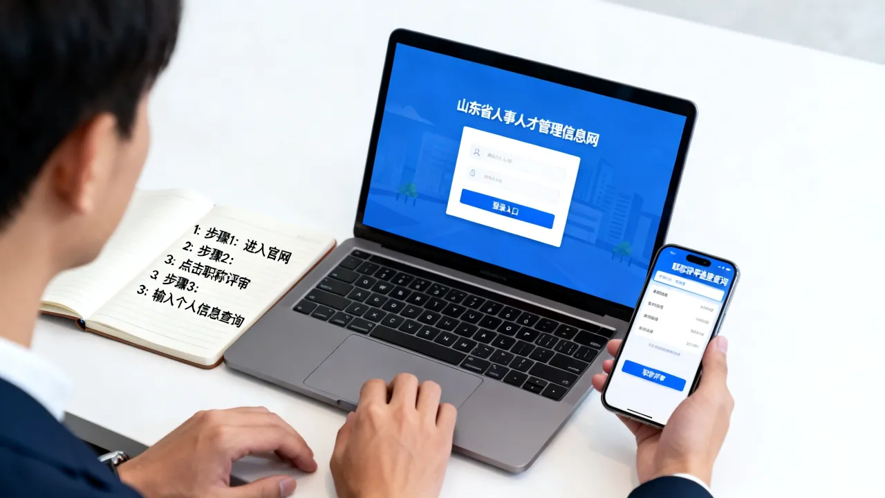 山东省人事人才管理信息网怎么进入?如何查询职称评审进度?-图3 山东省人事人才管理信息网怎么进入?如何查询职称评审进度?-图3