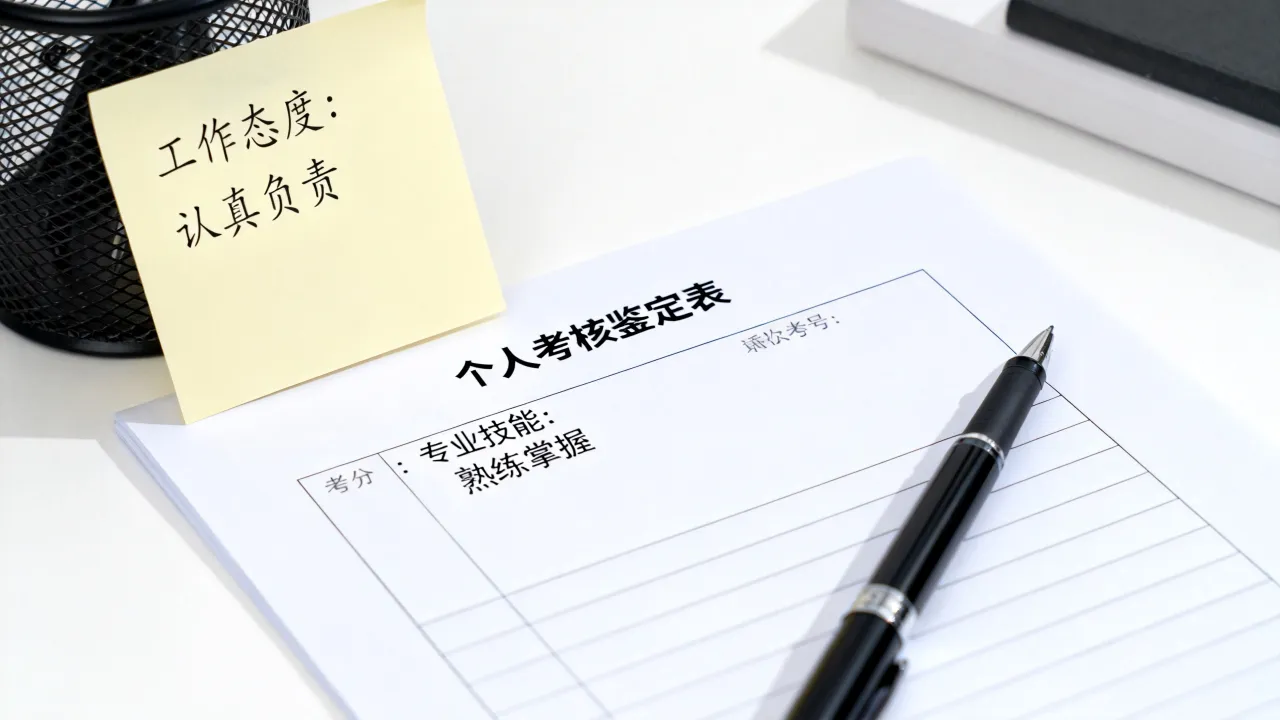 个人考核鉴定怎么写,考核鉴定表自我评价有哪些内容-图1 个人考核鉴定怎么写,考核鉴定表自我评价有哪些内容-图1