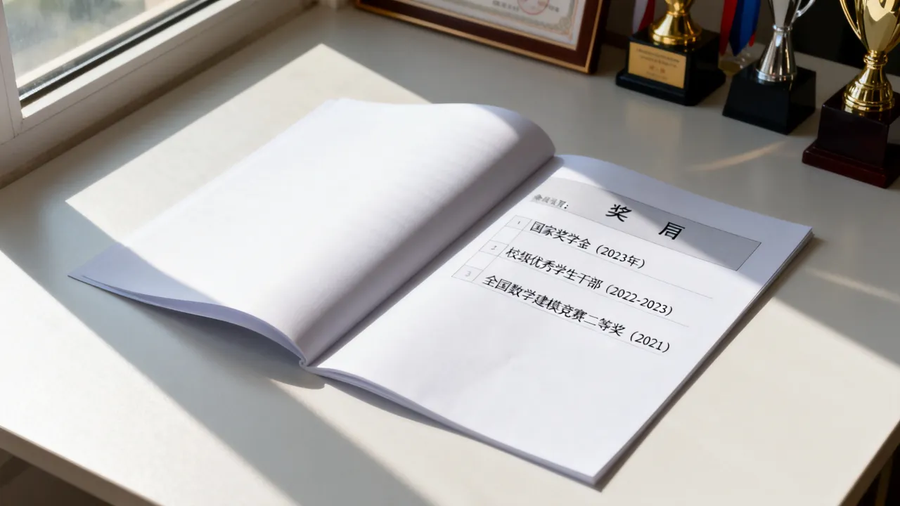 简历中奖励具体怎么写,有哪些能加分的表达方式和注意事项?-图1 简历中奖励具体怎么写,有哪些能加分的表达方式和注意事项?-图1