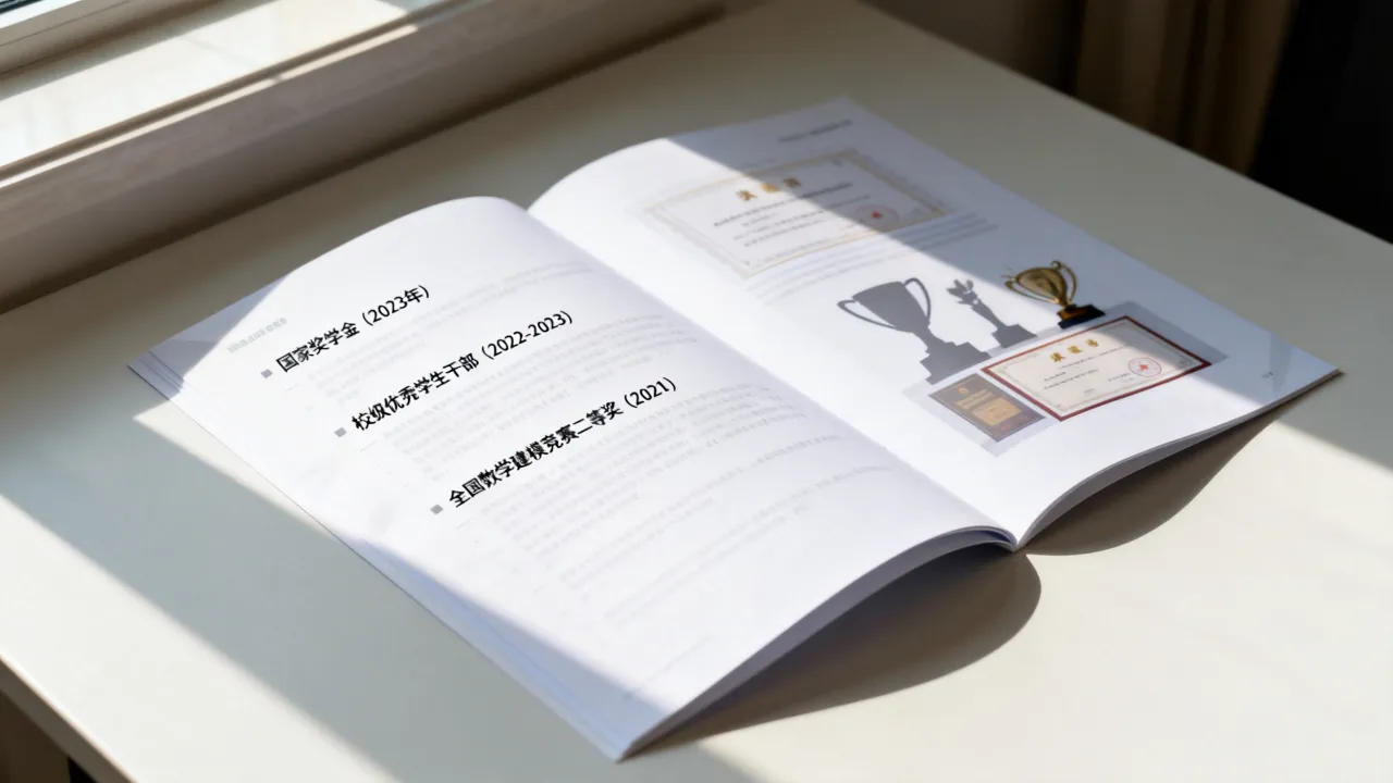 简历中奖励具体怎么写,有哪些能加分的表达方式和注意事项?-图3 简历中奖励具体怎么写,有哪些能加分的表达方式和注意事项?-图3