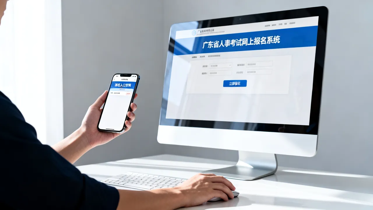 广东省人事考试网上报名系统怎么进？报名入口官网在哪-图3