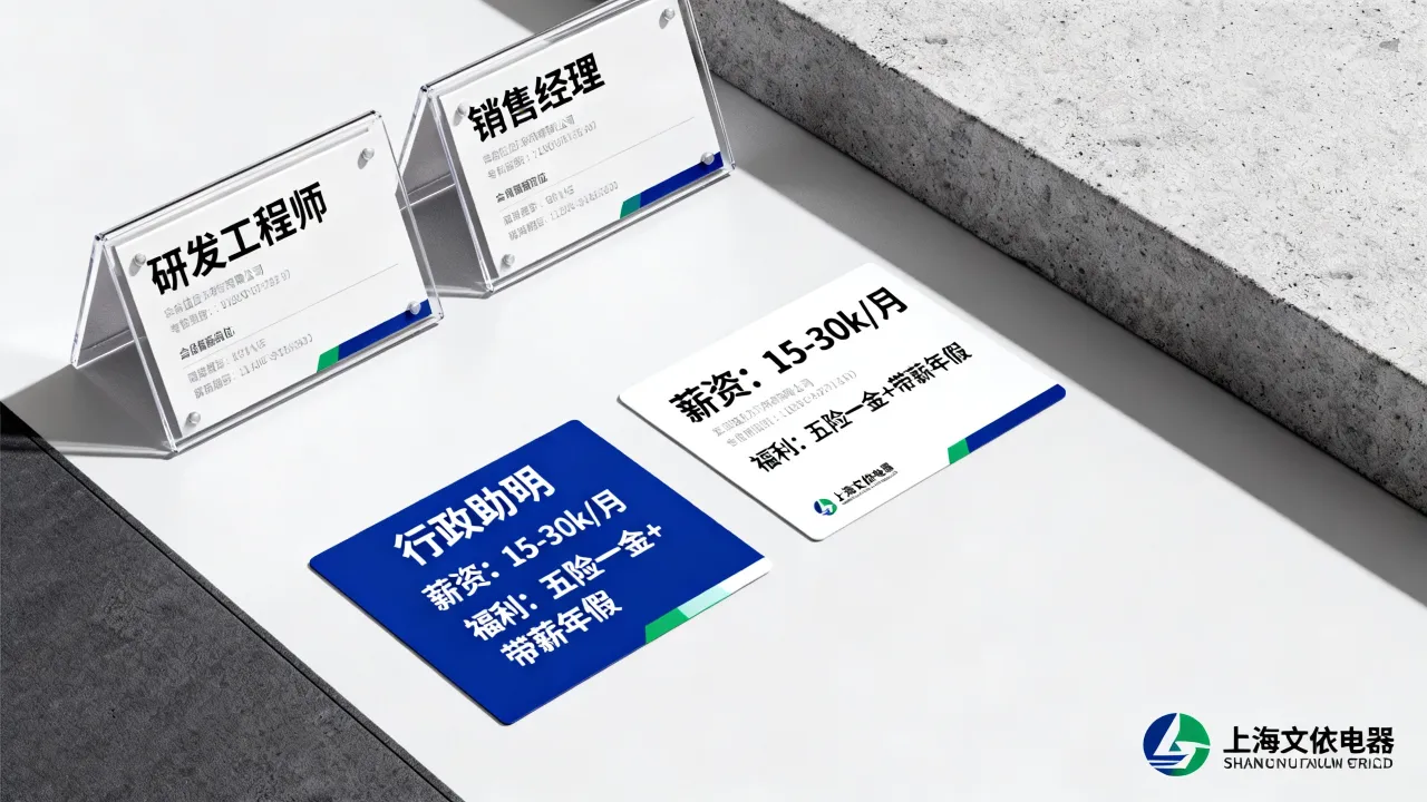 上海文依电器有限公司最新招聘有哪些岗位?待遇如何-图2 上海文依电器有限公司最新招聘有哪些岗位?待遇如何-图2