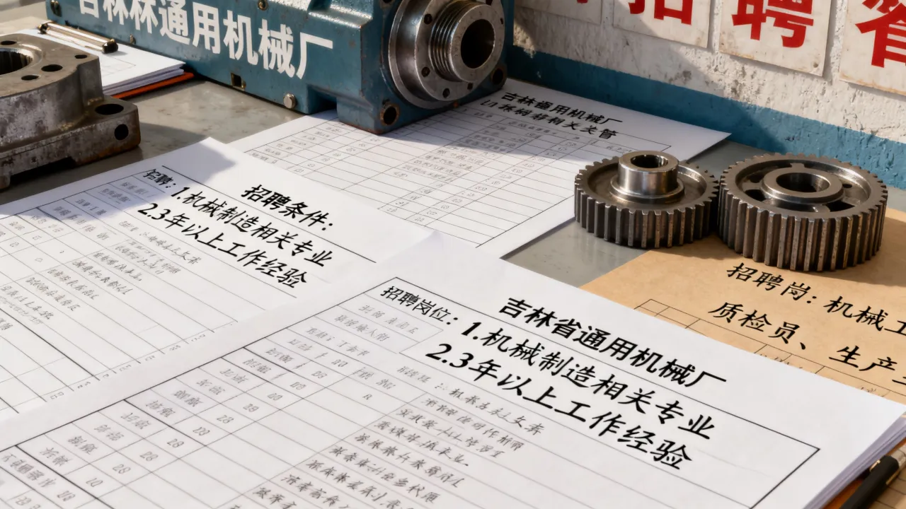 吉林省通用机械厂招聘条件？，吉林省通用机械厂招聘岗位有哪些