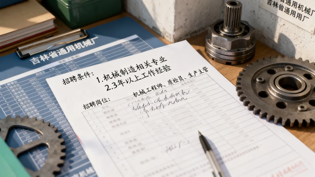 吉林省通用机械厂招聘条件?,吉林省通用机械厂招聘岗位有哪些-图2 吉林省通用机械厂招聘条件?,吉林省通用机械厂招聘岗位有哪些-图2