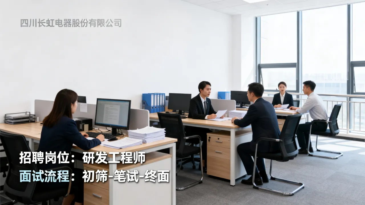 四川长虹电器股份有限公司招聘怎么样,面试难不难?-图2 四川长虹电器股份有限公司招聘怎么样,面试难不难?-图2