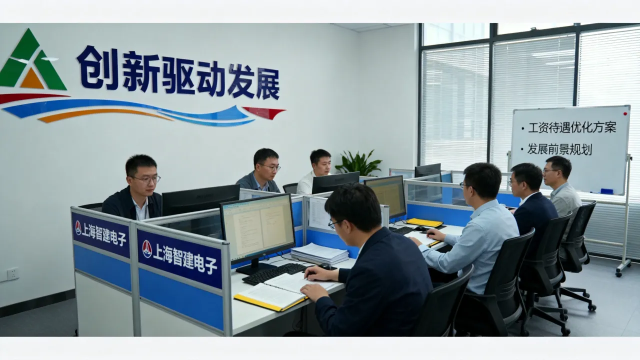 上海智建电子怎么样，员工工资待遇和发展前景好吗？-图3