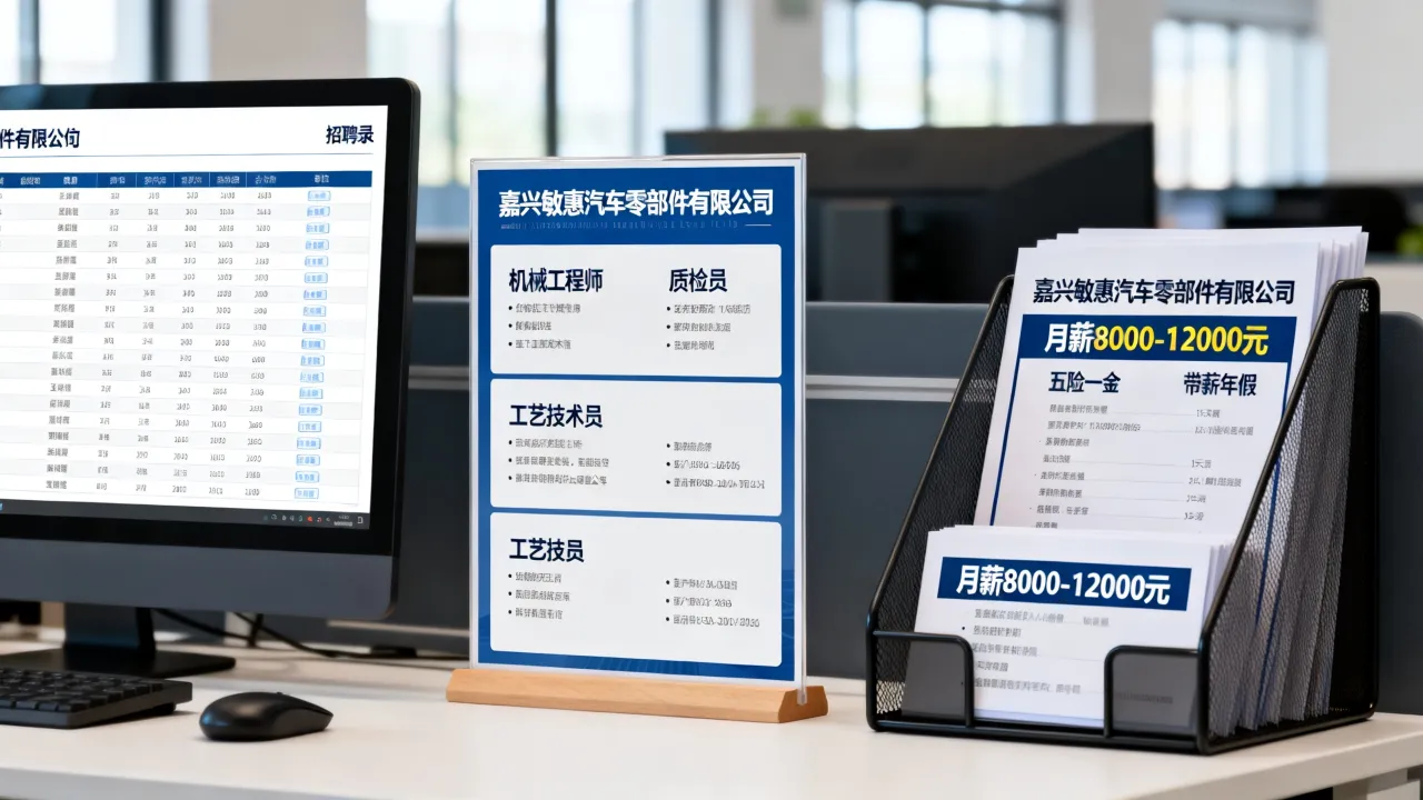 嘉兴敏惠汽车零部件有限公司招聘岗位有哪些,工资待遇怎么样?-图2 嘉兴敏惠汽车零部件有限公司招聘岗位有哪些,工资待遇怎么样?-图2