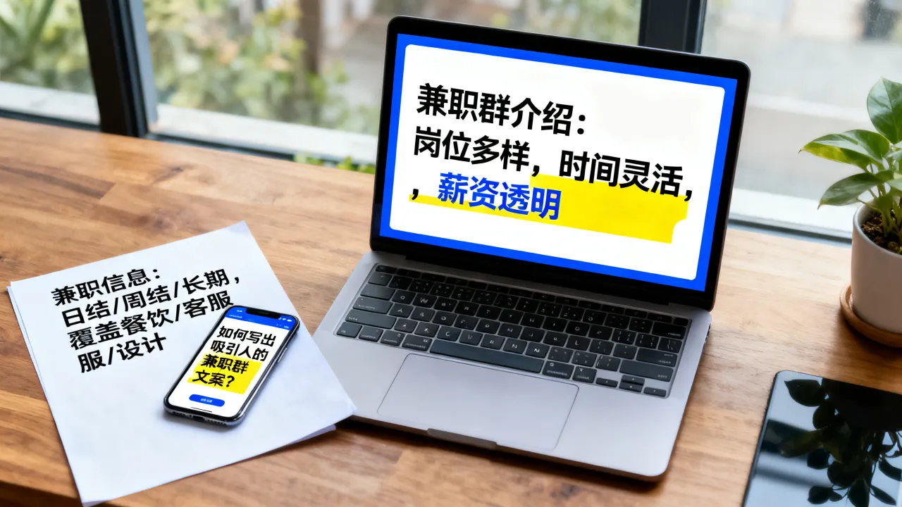 兼职群介绍怎么写?如何写出吸引人的兼职群文案?-图2 兼职群介绍怎么写?如何写出吸引人的兼职群文案?-图2