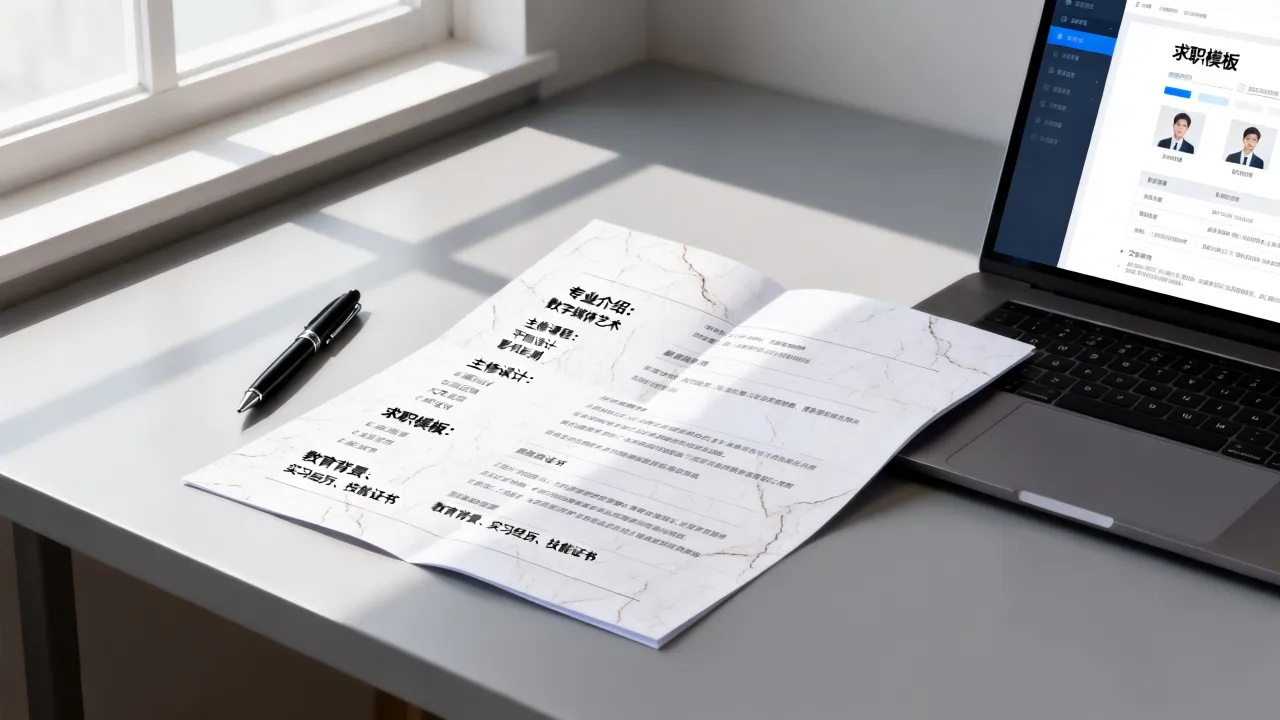 简历专业介绍怎么写?应届生求职模板推荐,百度收录指南-图2 简历专业介绍怎么写?应届生求职模板推荐,百度收录指南-图2