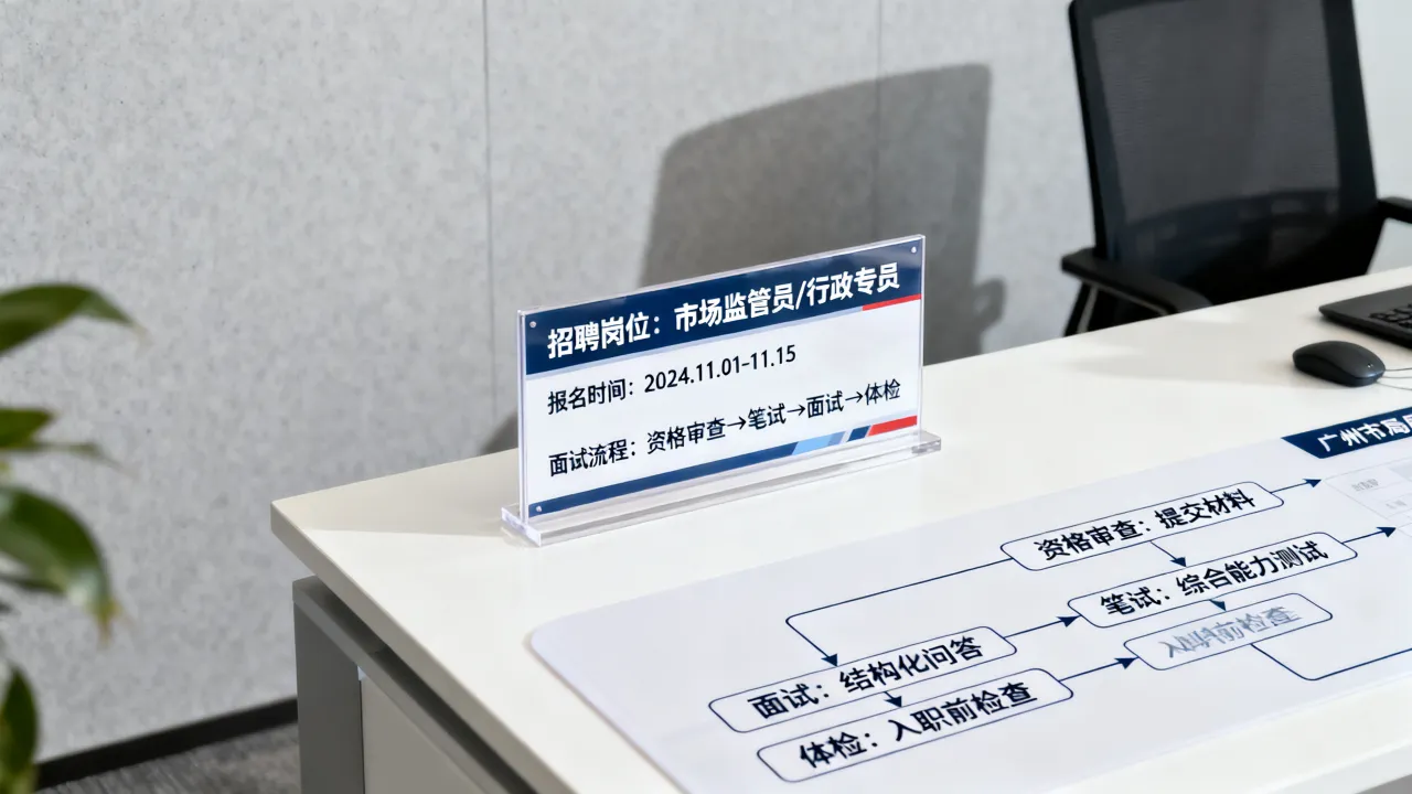 广州工商局招聘信息在哪里看？面试流程细节大全