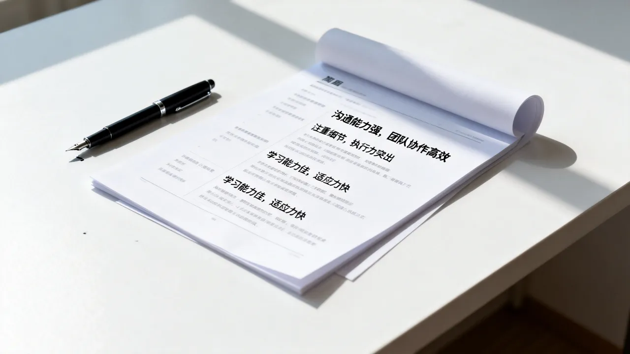 自我评价怎么写啊,个人简历自我评价简短精辟句子有哪些?-图1 自我评价怎么写啊,个人简历自我评价简短精辟句子有哪些?-图1