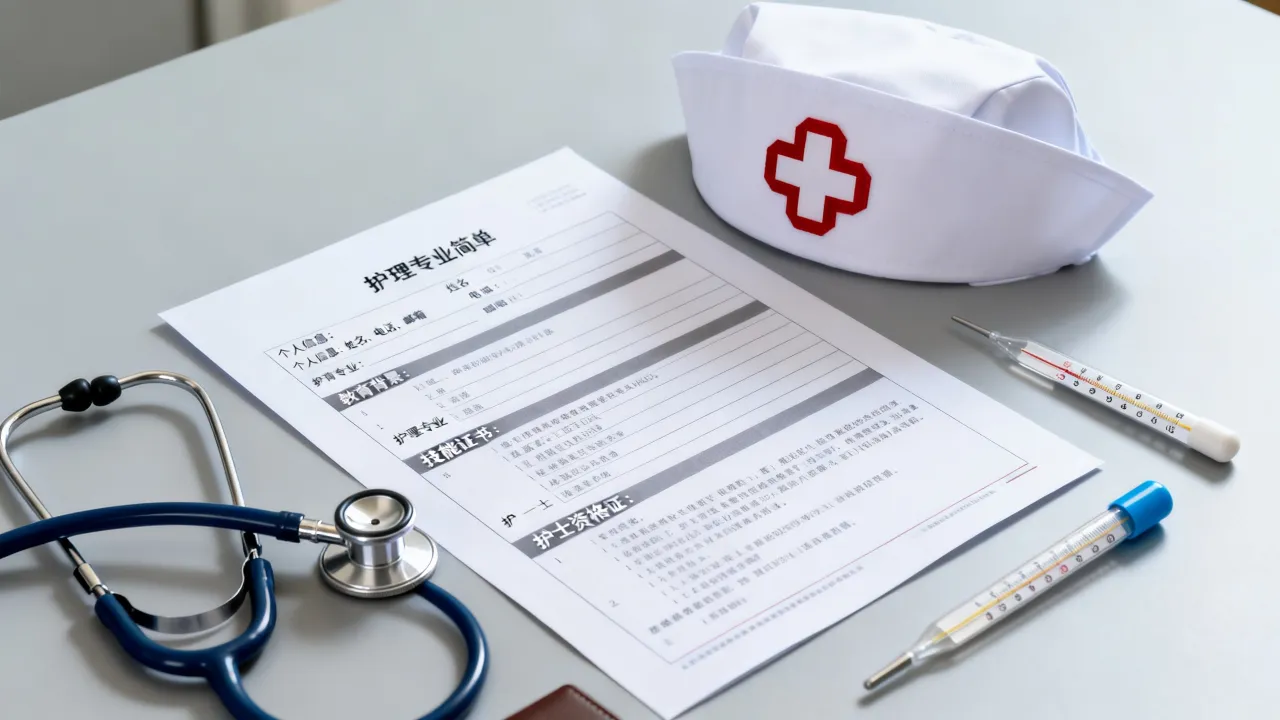 护理专业简历怎么写?应届生无经验求职模板,如何突出优势?-图1 护理专业简历怎么写?应届生无经验求职模板,如何突出优势?-图1