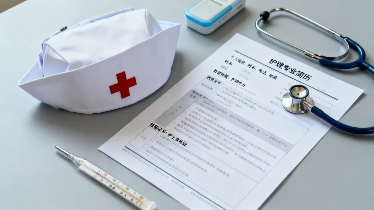 护理专业简历怎么写?应届生无经验求职模板,如何突出优势?-图3 护理专业简历怎么写?应届生无经验求职模板,如何突出优势?-图3