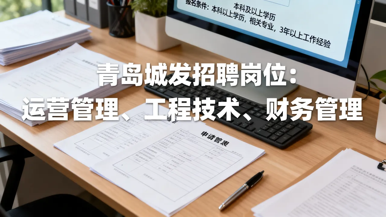 青岛城发招聘有哪些岗位,青岛城发集团招聘报名条件是什么