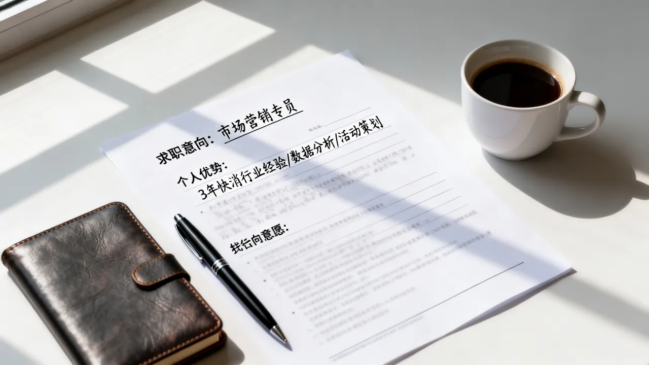 本人的工作意愿怎么写?求职简历工作意愿填写范例与技巧-图2 本人的工作意愿怎么写?求职简历工作意愿填写范例与技巧-图2