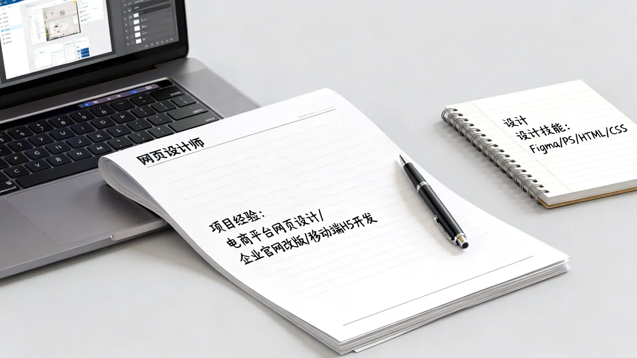 网页设计的简历怎么写,网页设计师简历项目经验怎么写-图2 网页设计的简历怎么写,网页设计师简历项目经验怎么写-图2