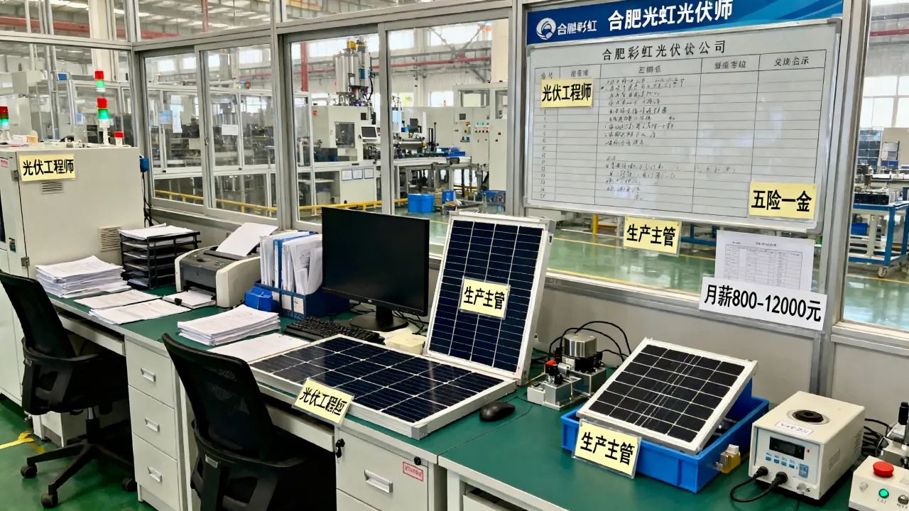 合肥彩虹光伏招聘有哪些岗位,工资待遇怎么样?-图2 合肥彩虹光伏招聘有哪些岗位,工资待遇怎么样?-图2