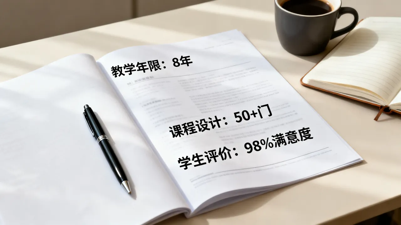 面试老师的简历怎么写?如何突出教学经验赢得面试官青睐?-图1 面试老师的简历怎么写?如何突出教学经验赢得面试官青睐?-图1