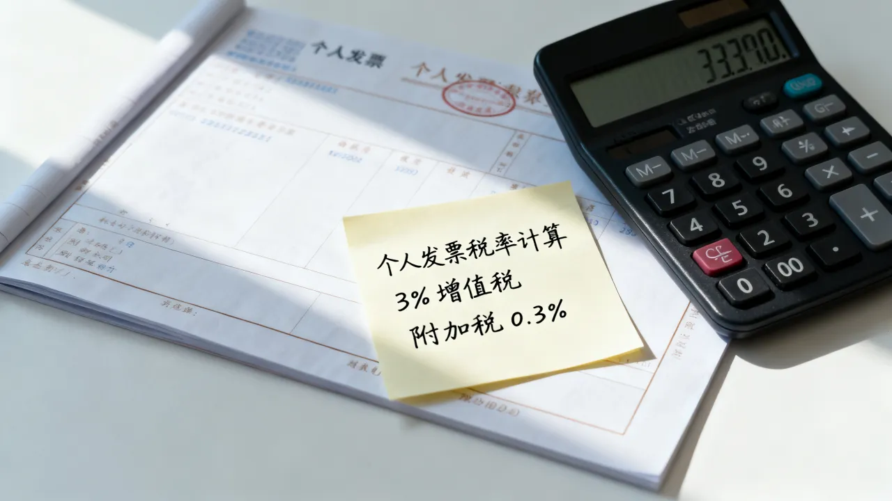 发票如何收税？个人发票税率是多少怎么计算？-图2