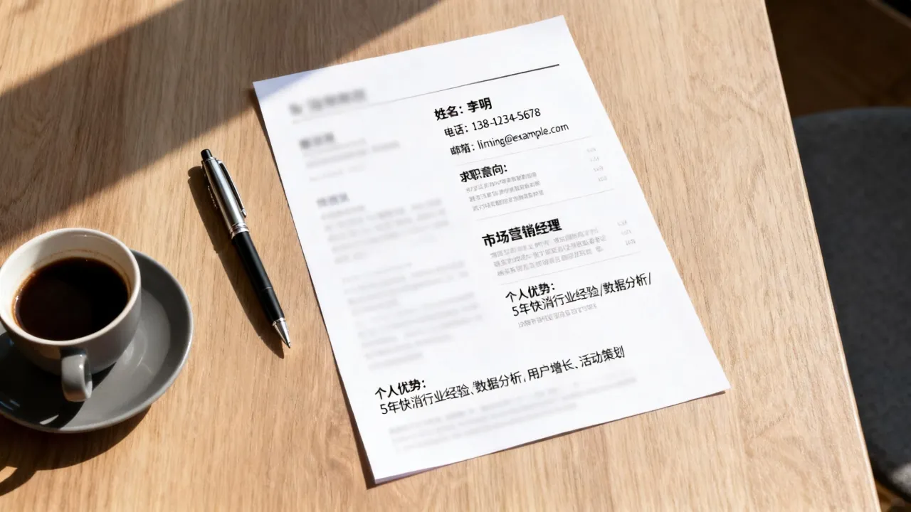 简历的个人概况怎么写,如何突出个人优势?-图1 简历的个人概况怎么写,如何突出个人优势?-图1