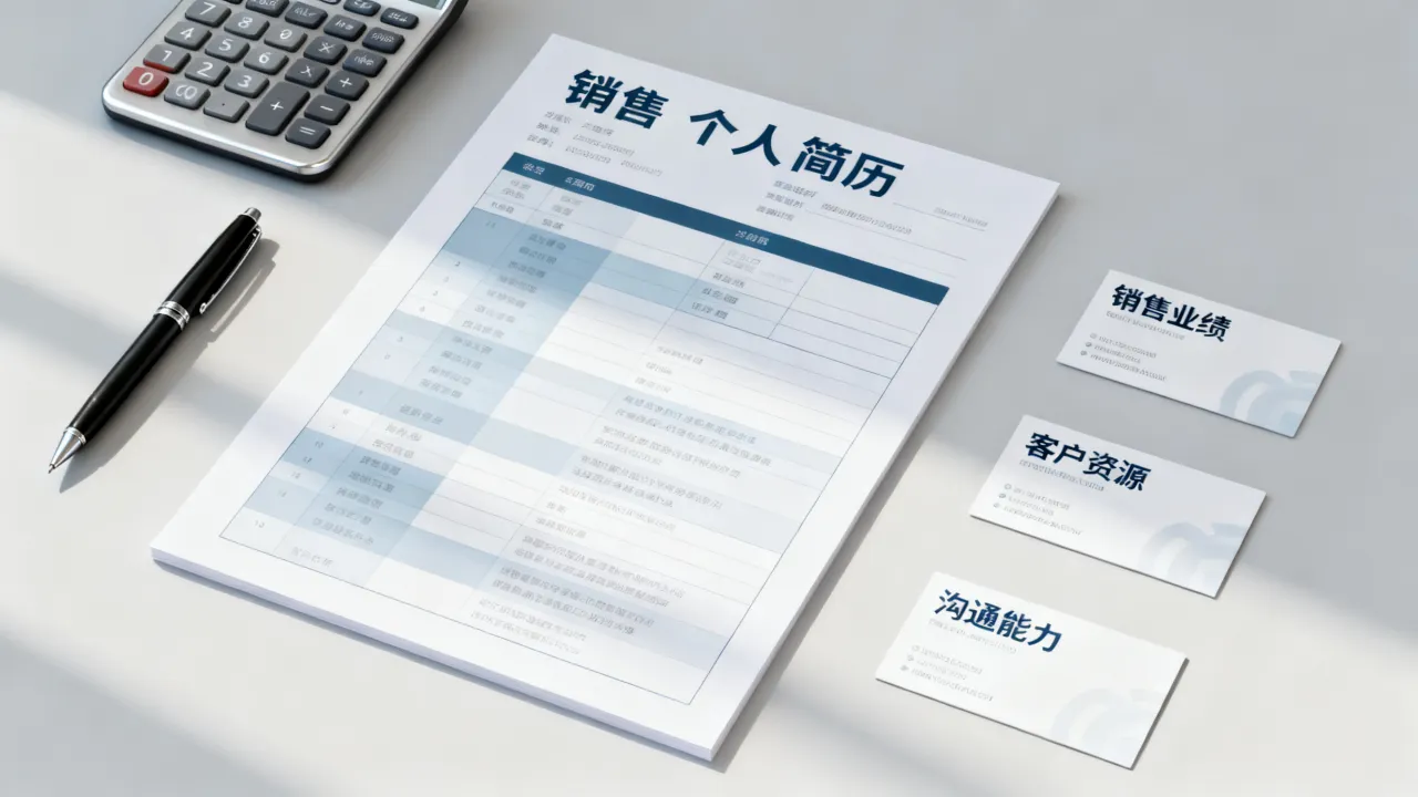 销售个人简历怎么写,哪些要素最能打动面试官?-图2 销售个人简历怎么写,哪些要素最能打动面试官?-图2