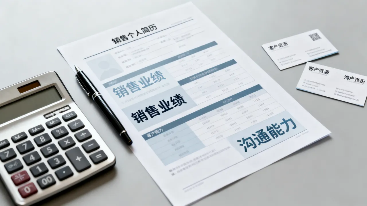 销售个人简历怎么写,哪些要素最能打动面试官?-图3 销售个人简历怎么写,哪些要素最能打动面试官?-图3