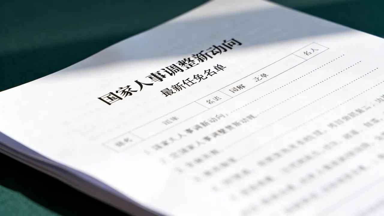国家人事调整有哪些新动向?最新任免名单去哪查?-图2 国家人事调整有哪些新动向?最新任免名单去哪查?-图2