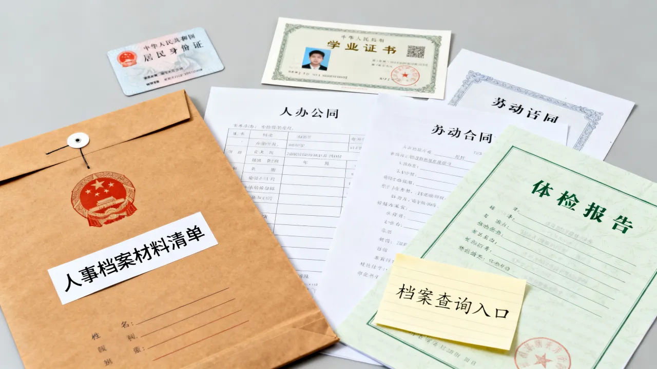 人事档案包括哪些材料?人事档案查询入口在哪里?