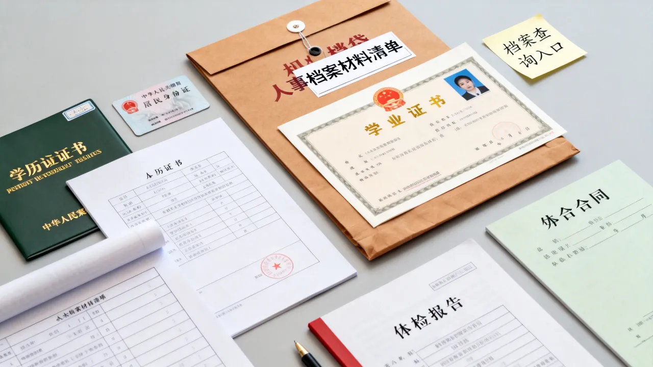 人事档案包括哪些材料?人事档案查询入口在哪里?-图2 人事档案包括哪些材料?人事档案查询入口在哪里?-图2
