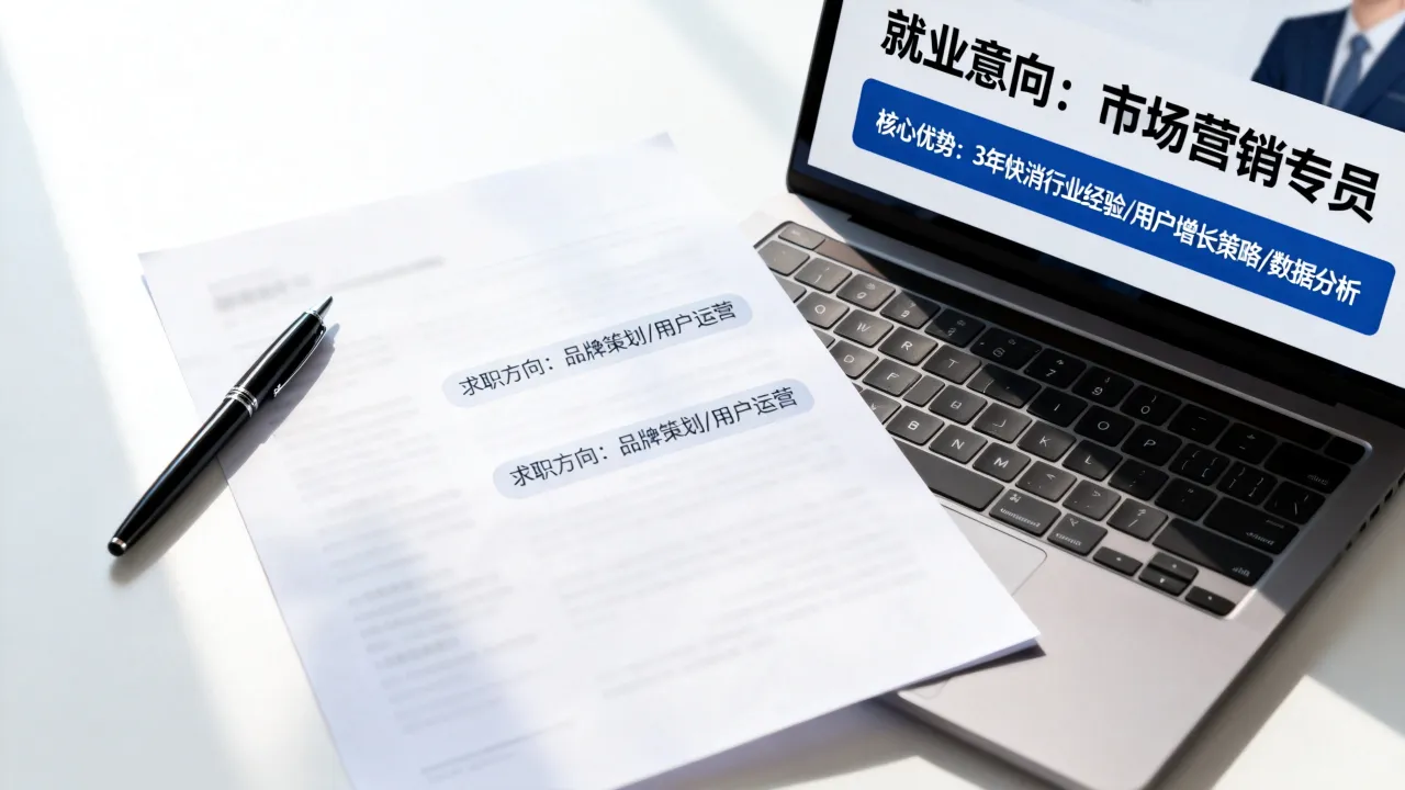 简历的就业意向怎么写,怎么填才能让面试官眼前一亮-图2 简历的就业意向怎么写,怎么填才能让面试官眼前一亮-图2