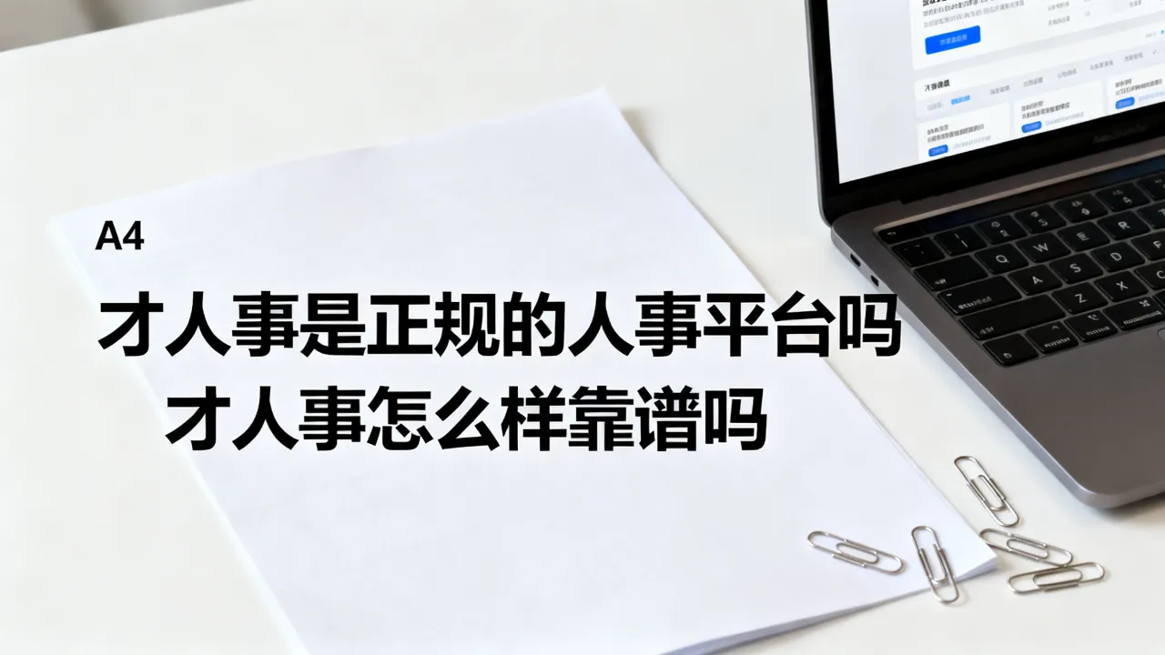 才人事是正规的人事平台吗,才人事怎么样靠谱吗?-图1 才人事是正规的人事平台吗,才人事怎么样靠谱吗?-图1