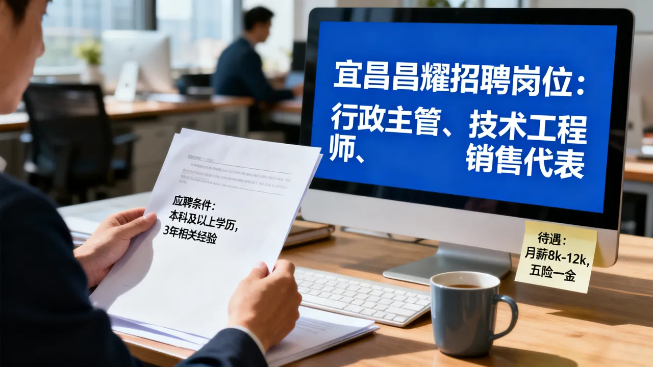 宜昌昌耀招聘岗位有哪些?应聘条件和待遇怎么样?-图1 宜昌昌耀招聘岗位有哪些?应聘条件和待遇怎么样?-图1