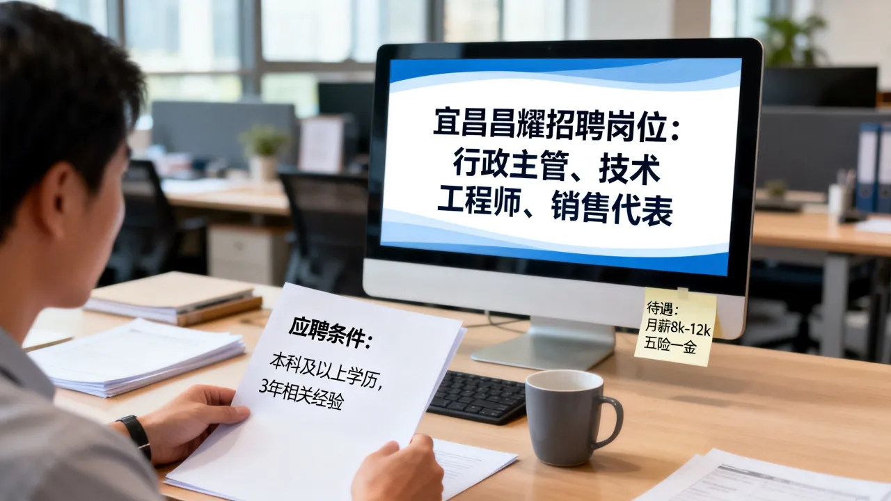 宜昌昌耀招聘岗位有哪些?应聘条件和待遇怎么样?-图2 宜昌昌耀招聘岗位有哪些?应聘条件和待遇怎么样?-图2
