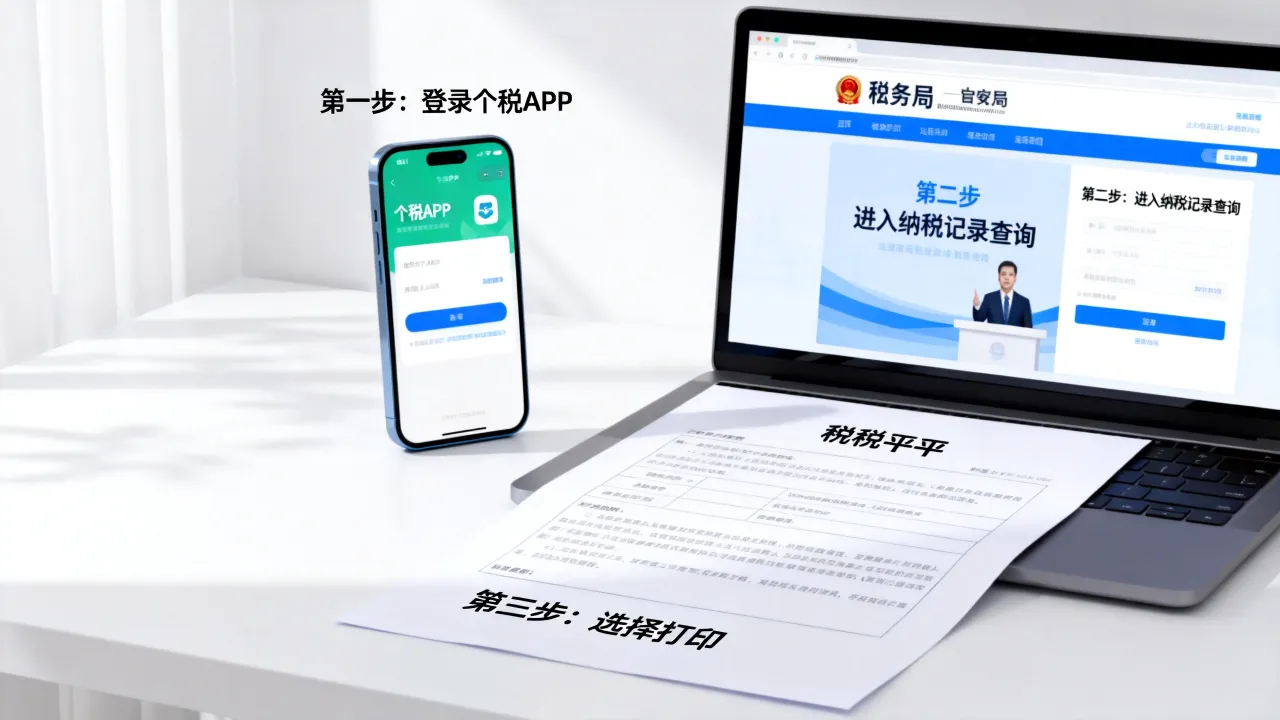 个人缴税记录如何查询?个税纳税清单打印教程详解